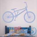 Декоративная наклейка велосипед bmx