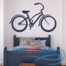 Декоративная наклейка Классический  велосипед BMX 