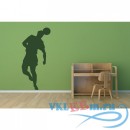 Декоративная наклейка Football Header Wall Sticker Sports Wall Art