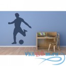 Декоративная наклейка Football Striker Wall Stickers Sports Wall Art