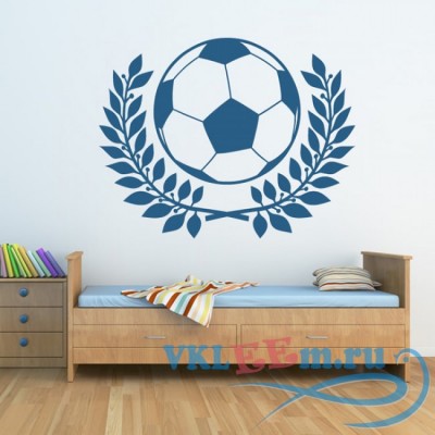 Декоративная наклейка Football Badge Decorative Wall Art Stickers Wall Decal