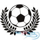 Декоративная наклейка Football Badge Decorative Wall Art Stickers Wall Decal