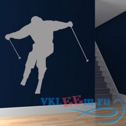 Декоративная наклейка Ski Jumper Wall Stickers Sport Wall Art