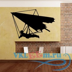 Декоративная наклейка Hang Gliding Wall Sticker Sports And Hobbies Extreme Wall Art Decal