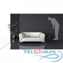 Декоративная наклейка Golf Forward Putter Wall Sticker Sport Wall Art