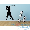 Декоративная наклейка Golfing Tee Shot Wall Stickers Sports And Hobbies Wall Art Decal