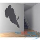 Декоративная наклейка Ice Hockey Player Wall Sticker Sports Wall Art