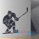 Декоративная наклейка Ice Hockey Match Wall Stickers Ice Rink Sport Decor Art Decals