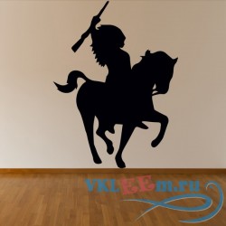 Декоративная наклейка Horse Riders Set Wall Stickers Animal Wall Art