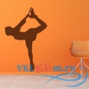 Декоративная наклейка Спортивное фигурное катание