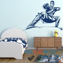 Декоративная наклейка Karate Stance Martials Arts Extreme Sports &amp; Fighting Wall Stickers Art Decals