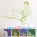 Декоративная наклейка Karate Kick Martials Arts Extreme Sports &amp; Fighting Wall Sticker Sport Art Decal
