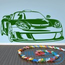 Декоративная наклейка Porsche из фильма ТАКСИ 