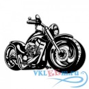 Декоративная наклейка Harley мощный мотоцикл