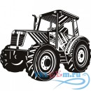 Декоративная наклейка Tractor мощный трактор