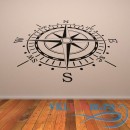 Декоративная наклейка Compass большой компас