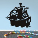 Декоративная наклейка Pirate пиратский корабль