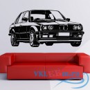 Декоративная наклейка BMW автомобиль