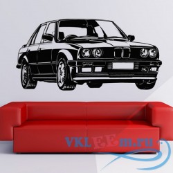 Декоративная наклейка BMW автомобиль