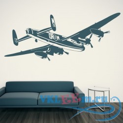 Декоративная наклейка самолет чудеса на виражах