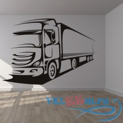 Декоративная наклейка грузовой грузовик 
