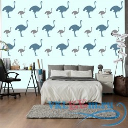 Декоративная наклейка Африканский страус