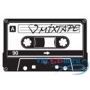 Декоративная наклейка Audio Cassette аудио кассета 