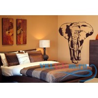 Декоративная наклейка African африканский слон