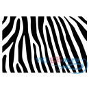 Декоративная наклейка полоски зебры