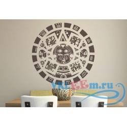 Декоративная наклейка Маска майя
