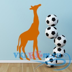 Декоративная наклейка Африканский жираф