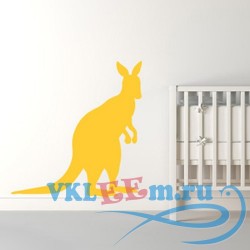 Декоративная наклейка Равнинный кенгуру
