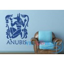 Декоративная наклейка Anubis  египетский бог