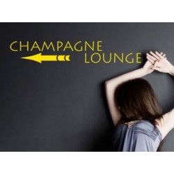 Декоративная наклейка Шампанское Гостиная