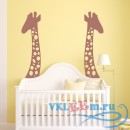 Декоративная наклейка Детские жирафы