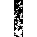 Декоративная наклейка дизайн сердечки