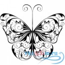 Декоративная наклейка Ажурная бабочка