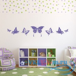 Декоративная наклейка Бабочки на стену