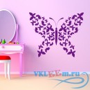 Декоративная наклейка Бабочки с бабочками