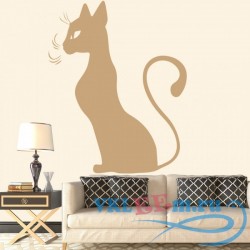 Декоративная наклейка  Элегантный кот