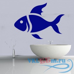 Декоративная наклейка Финская рыба