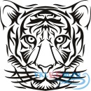 Декоративная наклейка Тигр Ирбис