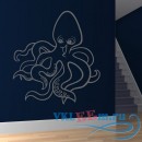 Декоративная наклейка Осьминог октопус