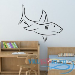 Декоративная наклейка Рифовая акула
